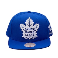 Mitchell & Ness Toronto Maple Leafs Snapback Cap Front_Flat