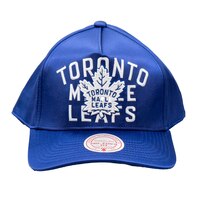 Mitchell & Ness Toronto Maple Leafs Big Words A-frame Snapback Cap Front_Flat