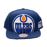 Mitchell & Ness Edmonton Oilers Snapback Cap Front_Flat