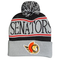 Mitchell & Ness Ottawa Senators Classic Pom Knit Hat NHL Headwear