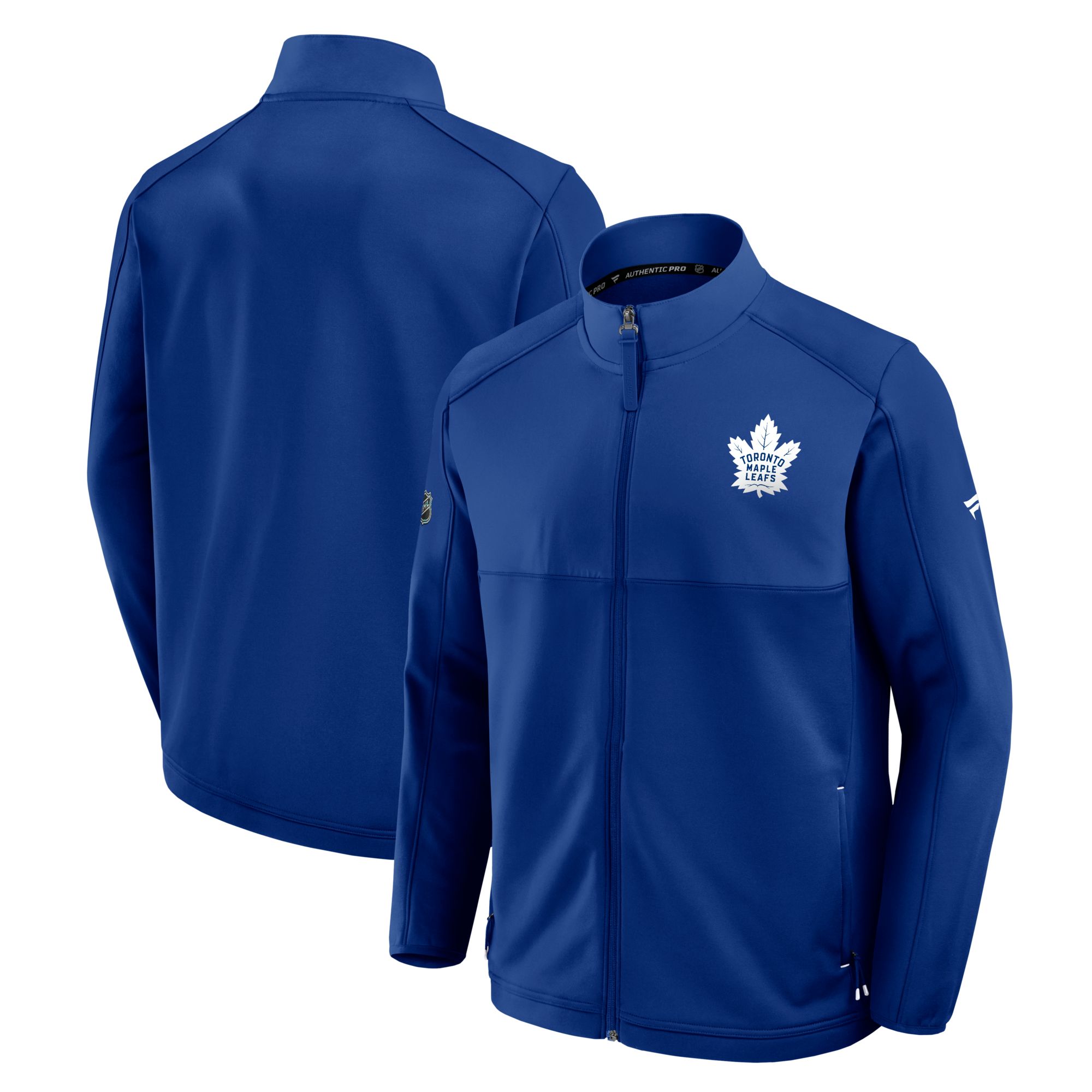 Toronto Maple Leafs Fanatics Authentic Pro Rink Full Zip Fleece Jacket