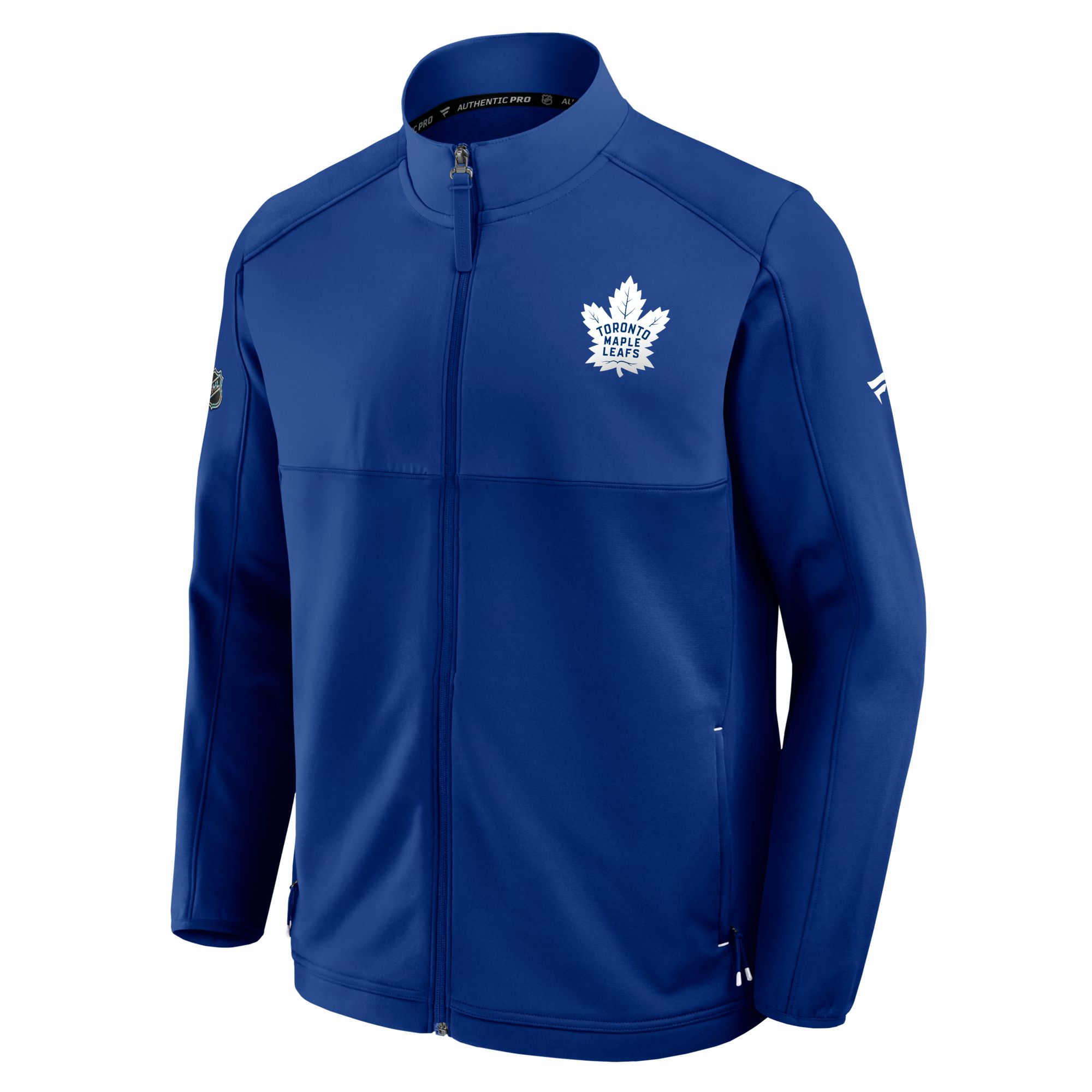 Toronto Maple Leafs Fanatics Authentic Pro Rink Full Zip Fleece Jacket