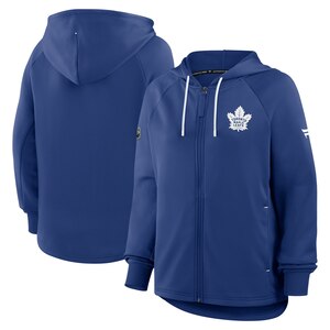 Toronto Maple Leafs Fanatics Women's Authentic Pro Rink Full Zip Fleece Jacket