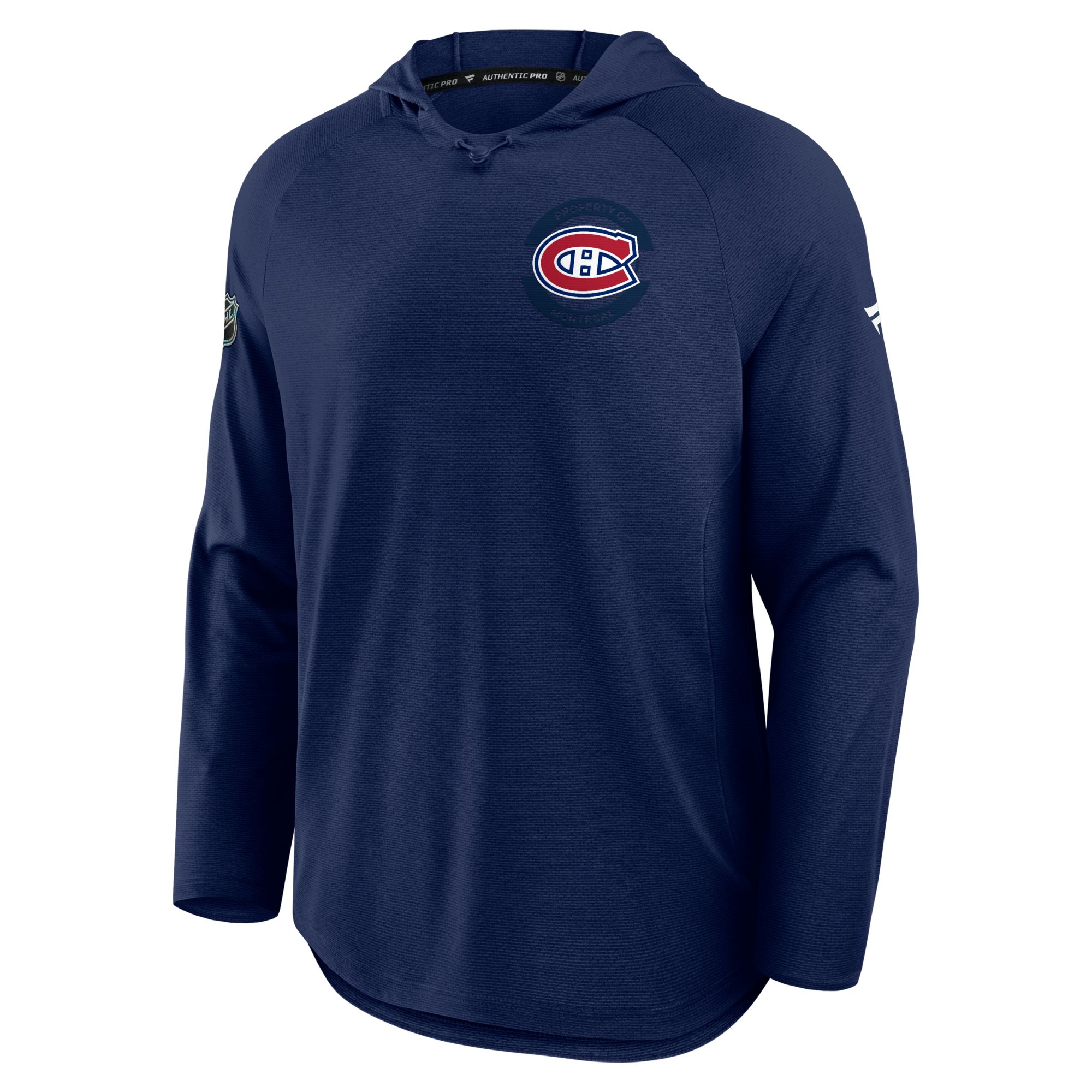 Montreal Canadiens Fanatics Authentic Pro Rink Pullover Hoodie