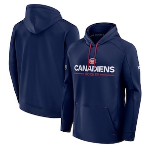 Montreal Canadiens Fanatics Authentic Pro Rink Poly Fleece Hoodie