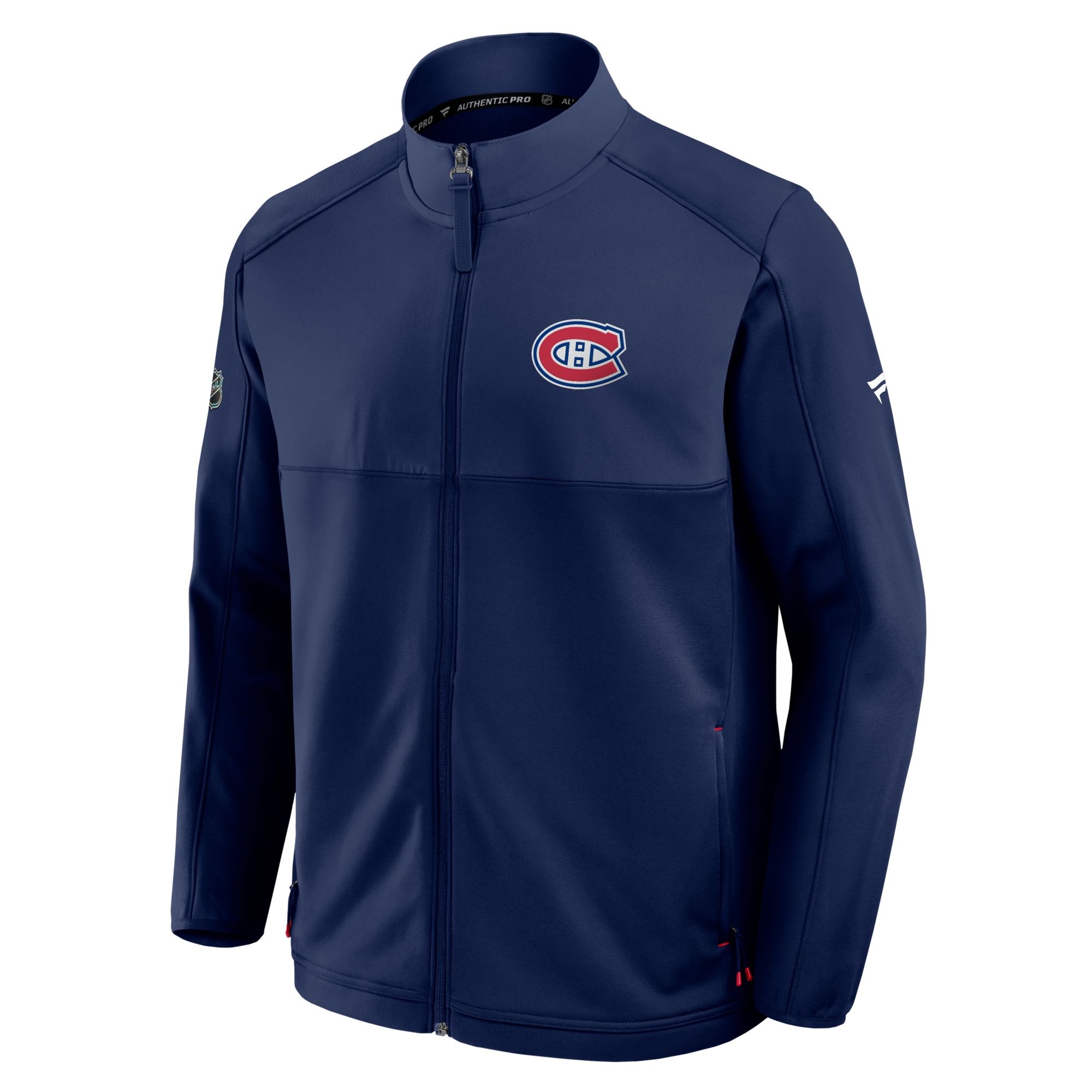 Montreal Canadiens Fanatics Authentic Pro Rink Full Zip Fleece Jacket