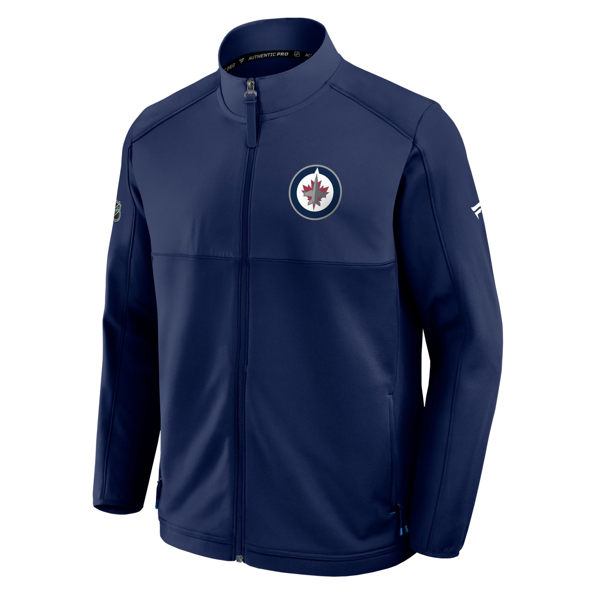 Winnipeg Jets Fanatics Authentic Pro Rink Full Zip Fleece Jacket