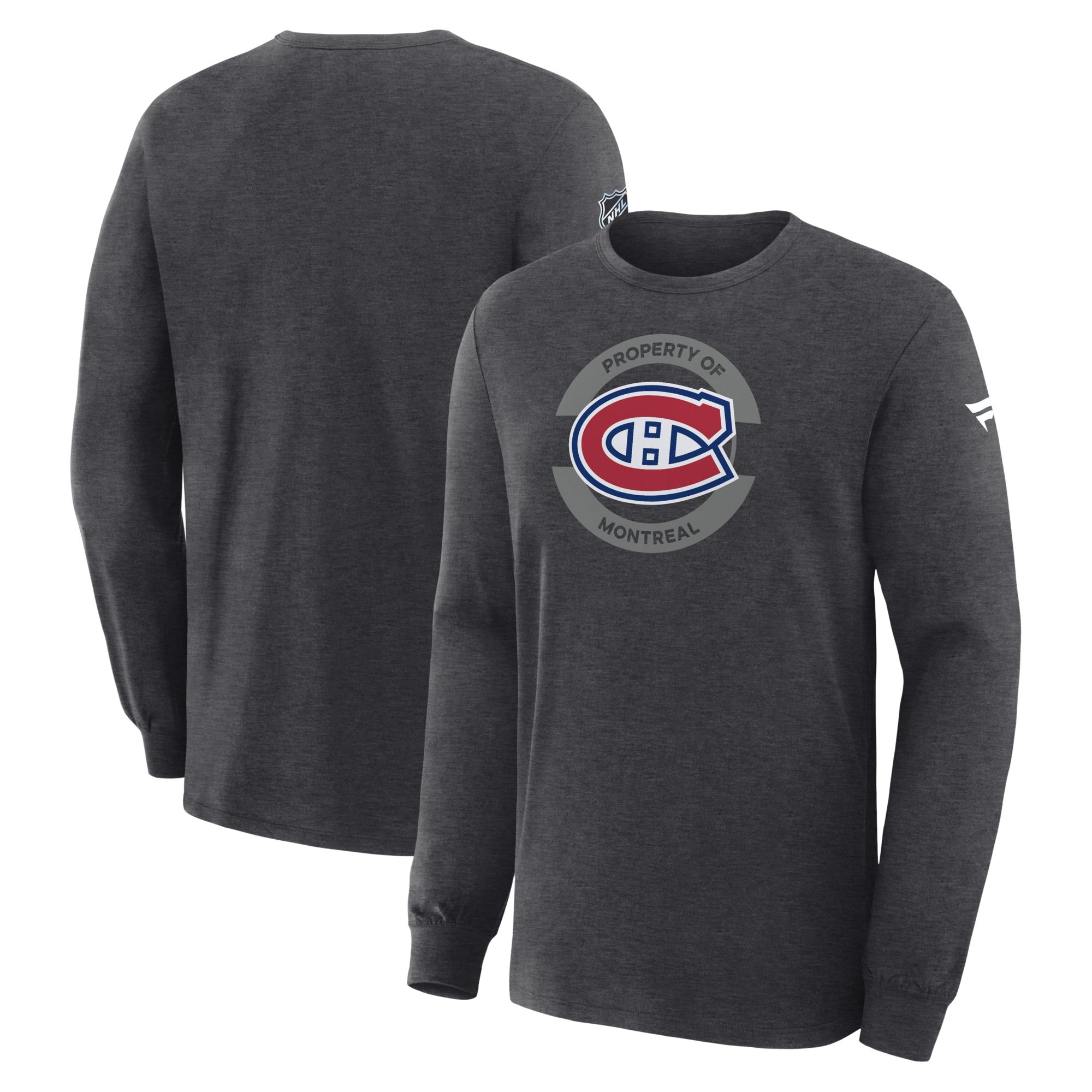 Montreal Canadiens Fanatics Authentic Pro Practice Long Sleeve T-Shirt