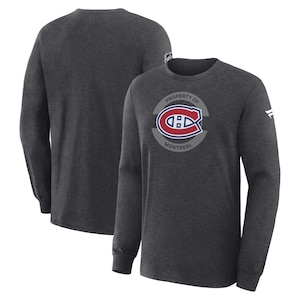 Montreal Canadiens Fanatics Authentic Pro Practice Long Sleeve T-Shirt