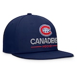 Montreal Canadiens Rink 3 Flat Brim Structured Adjustable Cap Front_Angled_Right