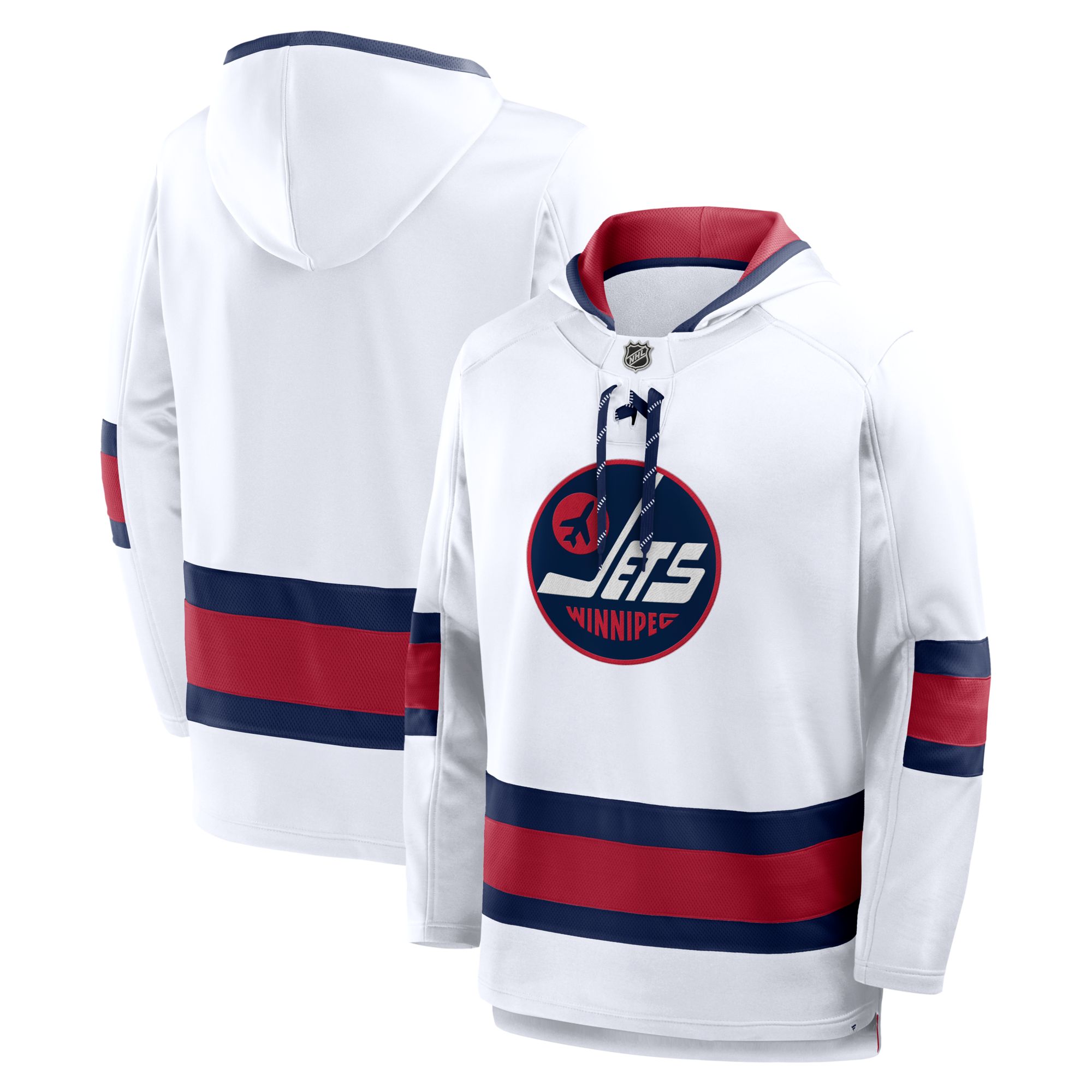 Winnipeg Jets Fanatics Heritage Classic Lace Hoodie