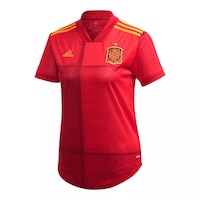 Spain 2020 adidas Women's Replica Soccer Jersey, Football, International Front_Angled_Left