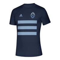 Vancouver Whitecaps FC adidas Pitch T Shirt Front_Angled_Left