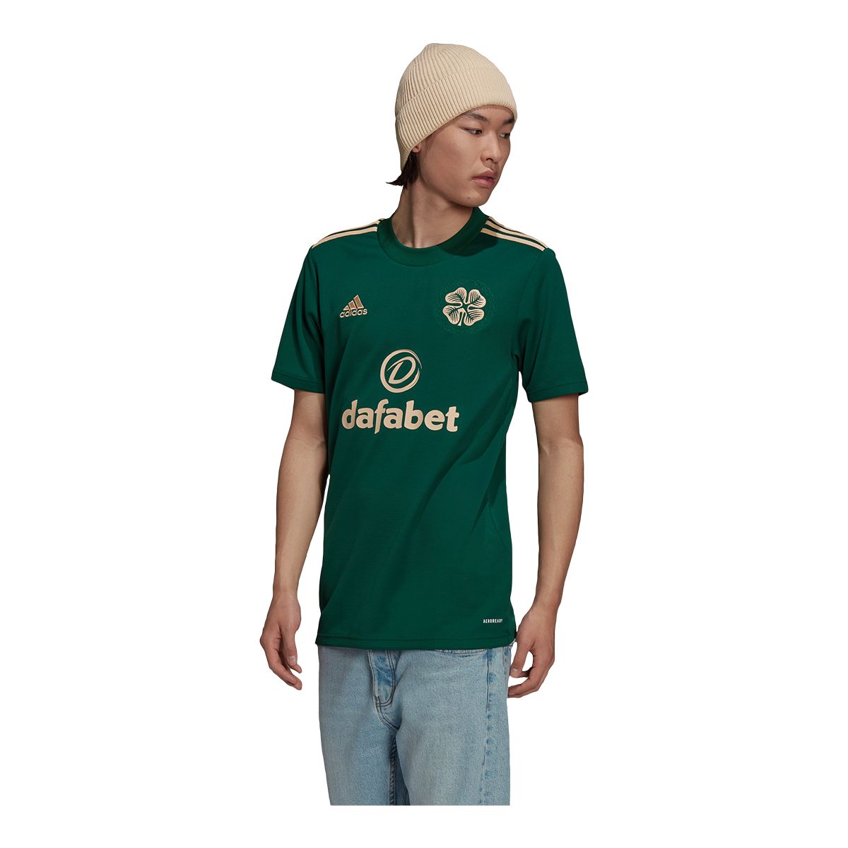Celtic 2021/22 adidas Men's Replica Soccer Jersey, Football