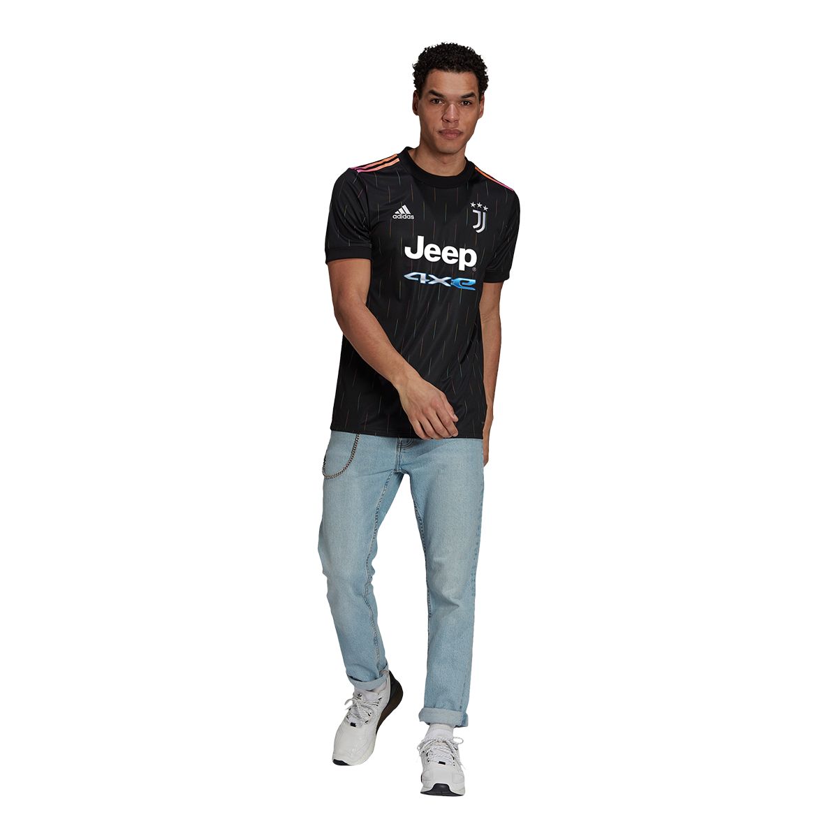 Juventus 2021/22 adidas Men's Replica Soccer Jersey, Football