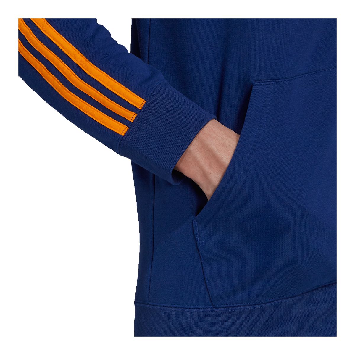 Real Madrid F.C. adidas 3-Stripe Full Zip Hoodie