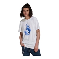 Real Madrid F.C. adidas T Shirt Front_Angled_Left