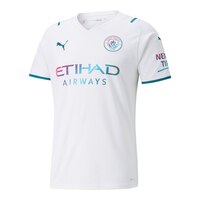 Manchester City F.C. 2021/22 PUMA Away Jersey Front_Angled_Left