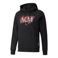 AC Milan PUMA Core Hoodie Front_Angled_Left