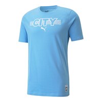 Manchester City F.C. PUMA Core T Shirt Front_Angled_Left