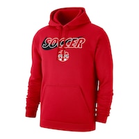 Canada Soccer Nike Men's Club Fleece Pullover Hoodie Front_Angled_Left