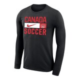 Canada Soccer Nike Men's Dri-FIT Legend Long Sleeve Shirt Front_Angled_Left