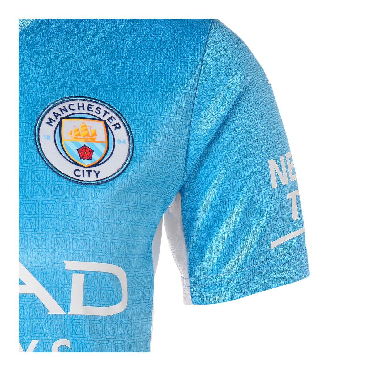 Manchester City 2021/22 PUMA Men's Replica Soccer Jersey, Man City, Football, EPL