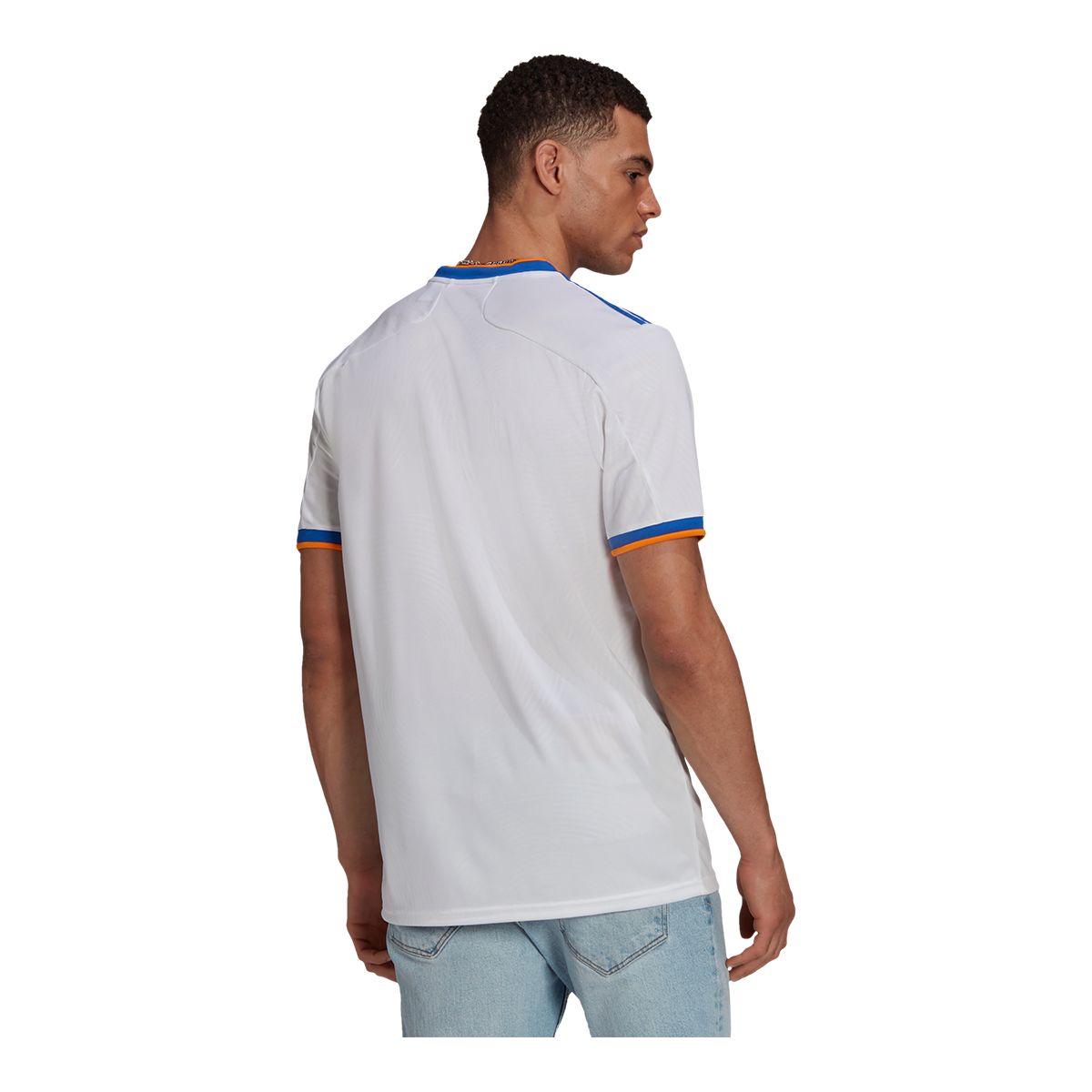 Real Madrid 2021/22 adidas Men's Replica Soccer Jersey, Football