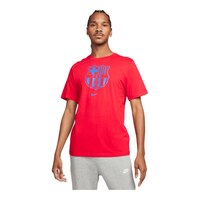 FC Barcelona Nike Crest T Shirt Front_Flat