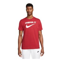 Liverpool F.C. Nike Swoosh T Shirt Front_Angled_Left