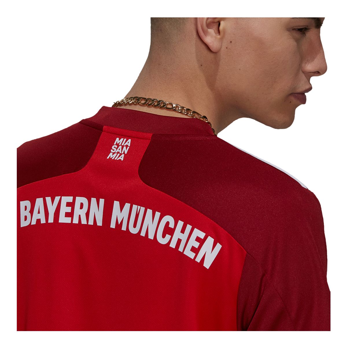 Bayern Munich 2021/22 adidas Men's Replica Soccer Jersey, Football