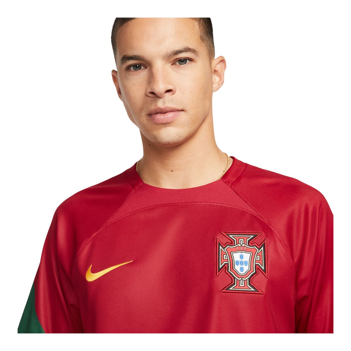 Portugal Nike Men's Replica Soccer Jersey, Football, International