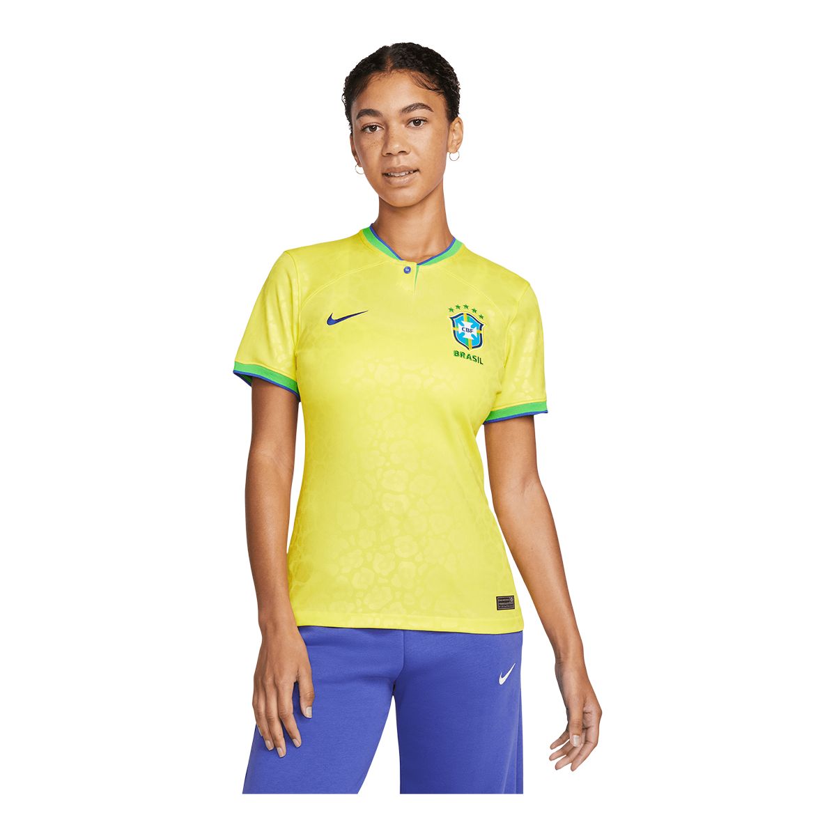 Brazil Nike Women's Replica Soccer Jersey, Football, International