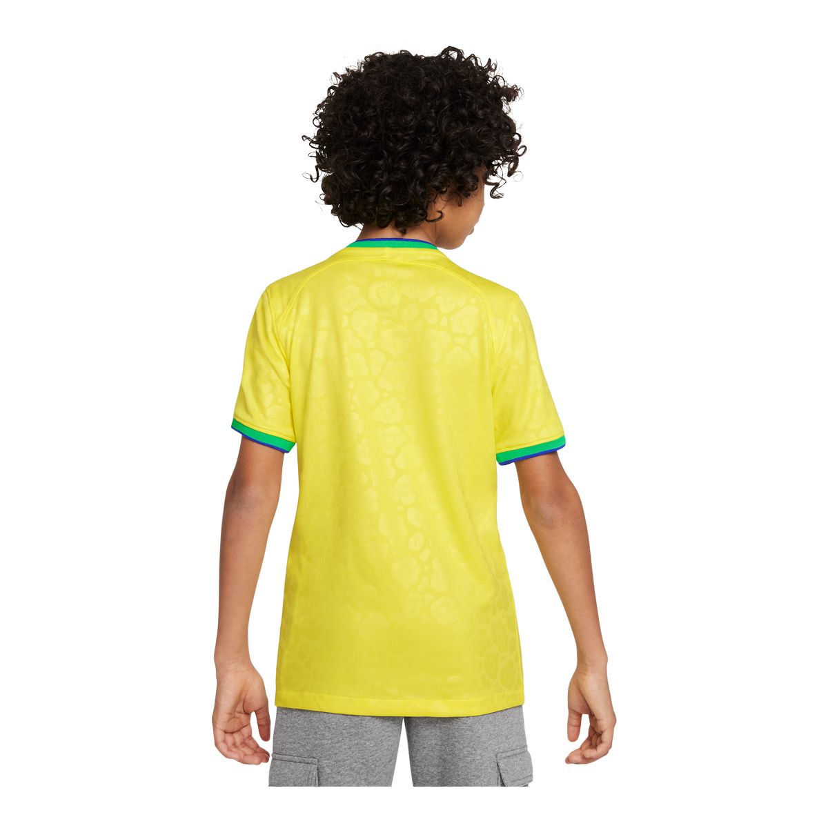 Brazil Nike Youth Replica Soccer Jersey, Football, International