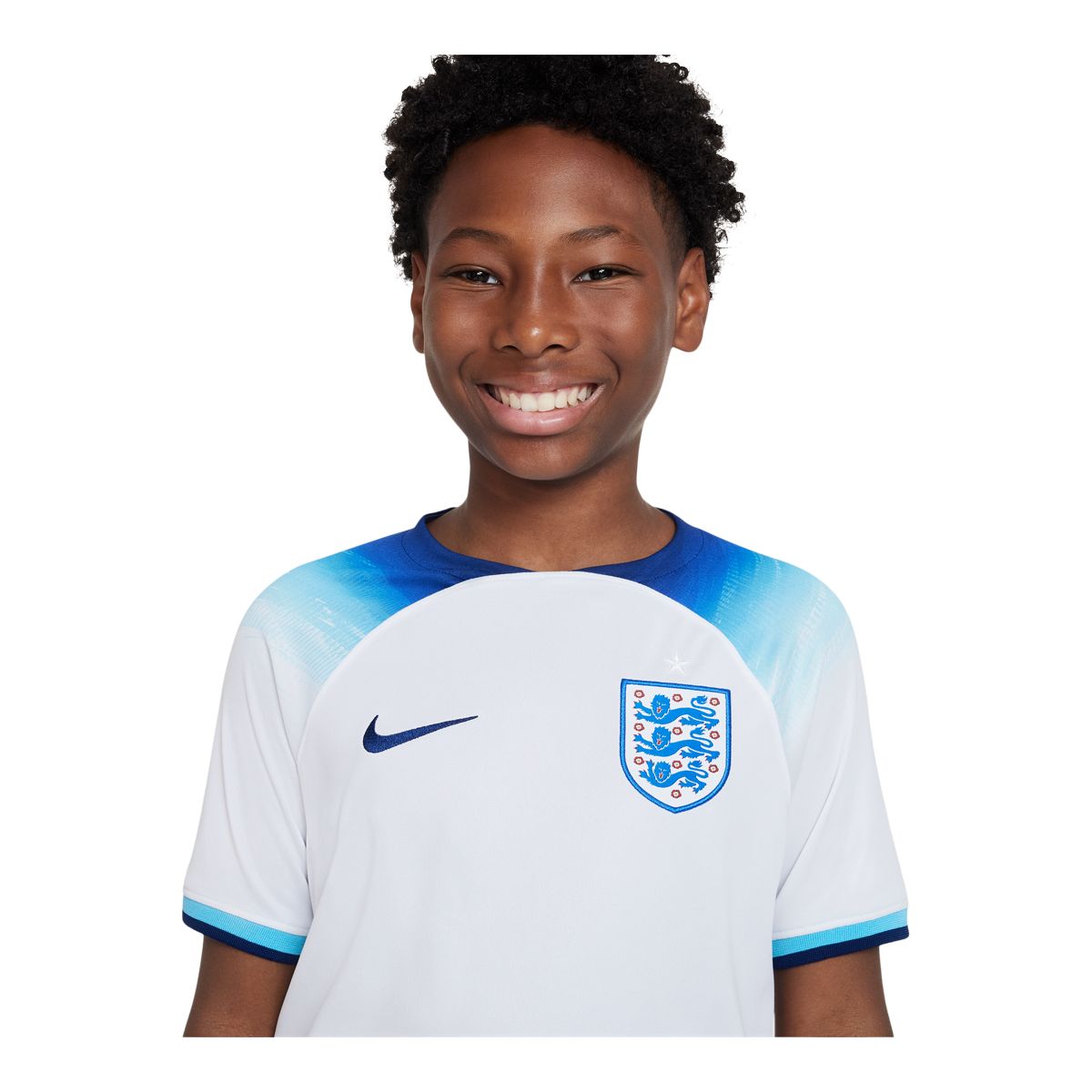 England Nike Youth Replica Soccer Jersey, Football, International