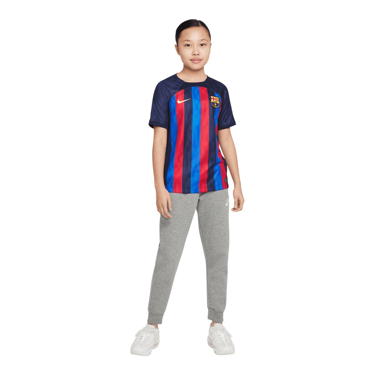 Barcelona 2022/23 Nike Youth Replica Soccer Jersey, Football