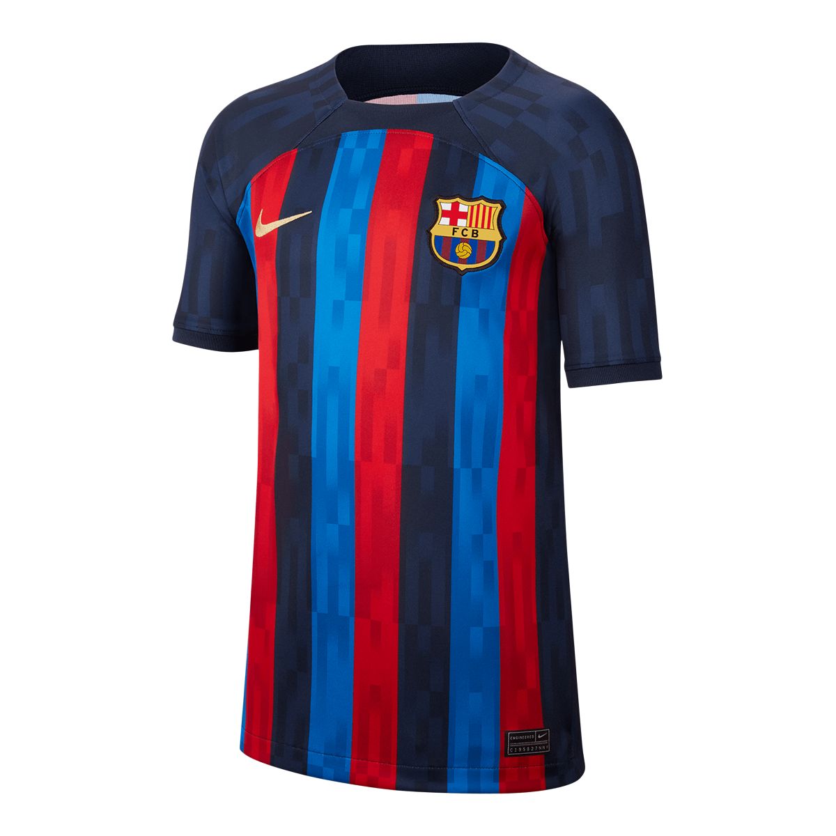 Image of Barcelona 2022/23 Nike Youth Replica Soccer Jersey Football