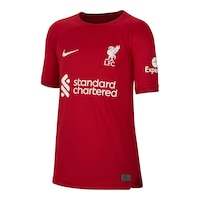 Liverpool FC Nike Youth Replica Soccer Jersey, Football, EPL Front_Angled_Left
