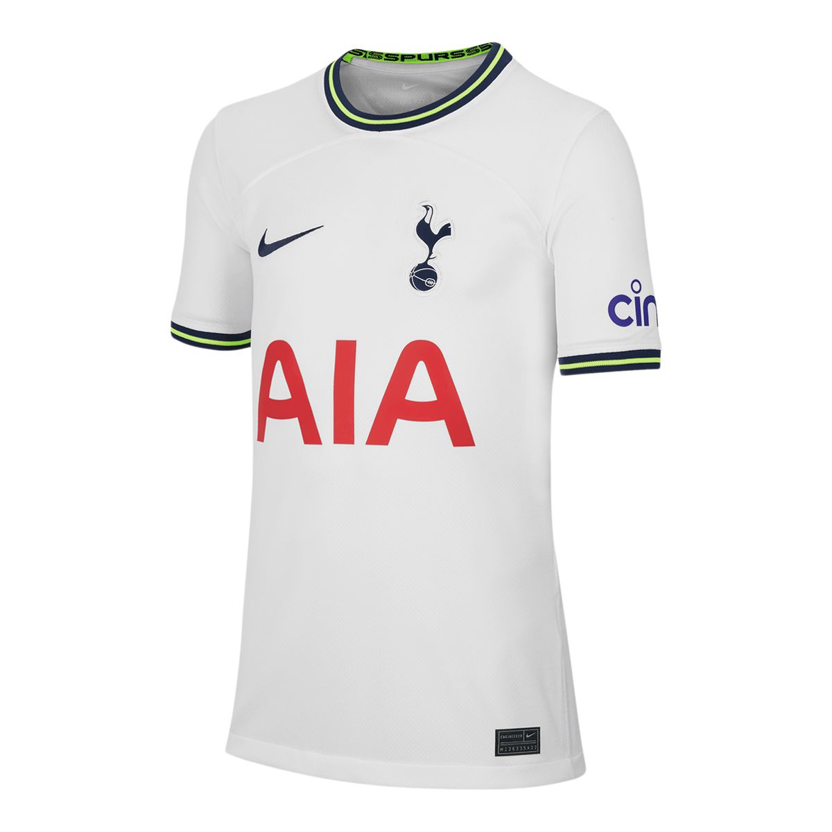 Tottenham Hotspur Nike Youth Replica Soccer Jersey, Spurs, Football, EPL