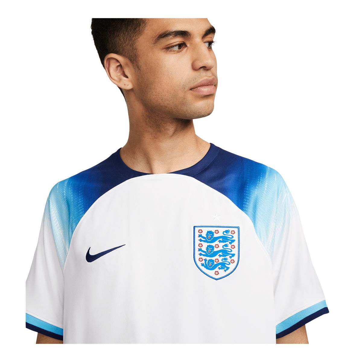 England Nike Men's Replica Soccer Jersey, Football, International