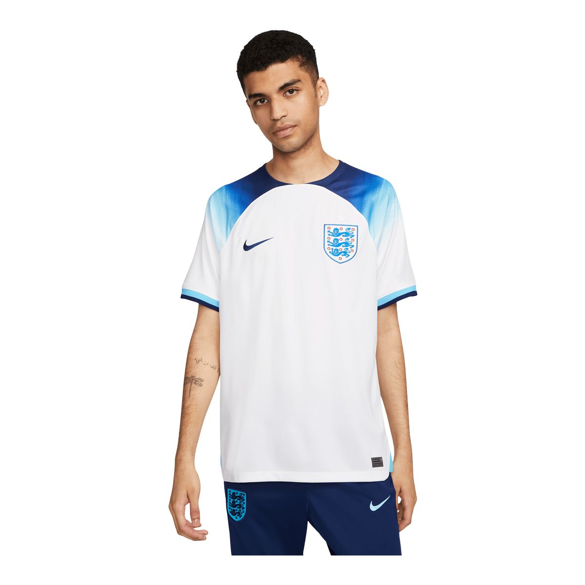 England Nike Men's Replica Soccer Jersey, Football, International