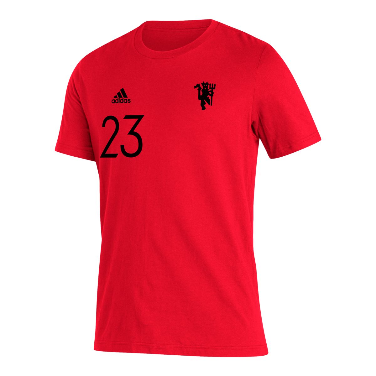 Manchester United adidas U Player Shaw T Shirt