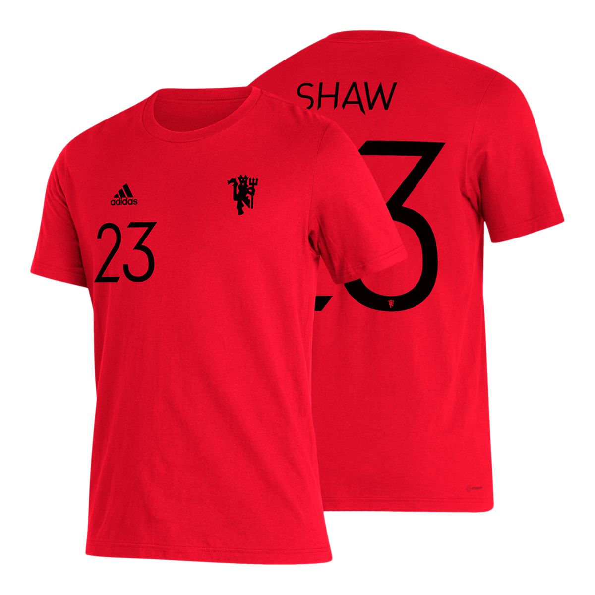 Manchester United adidas U Player Shaw T Shirt