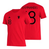Manchester United FC adidas U Player Bruno Fernandes T Shirt Composite_or_Mixed