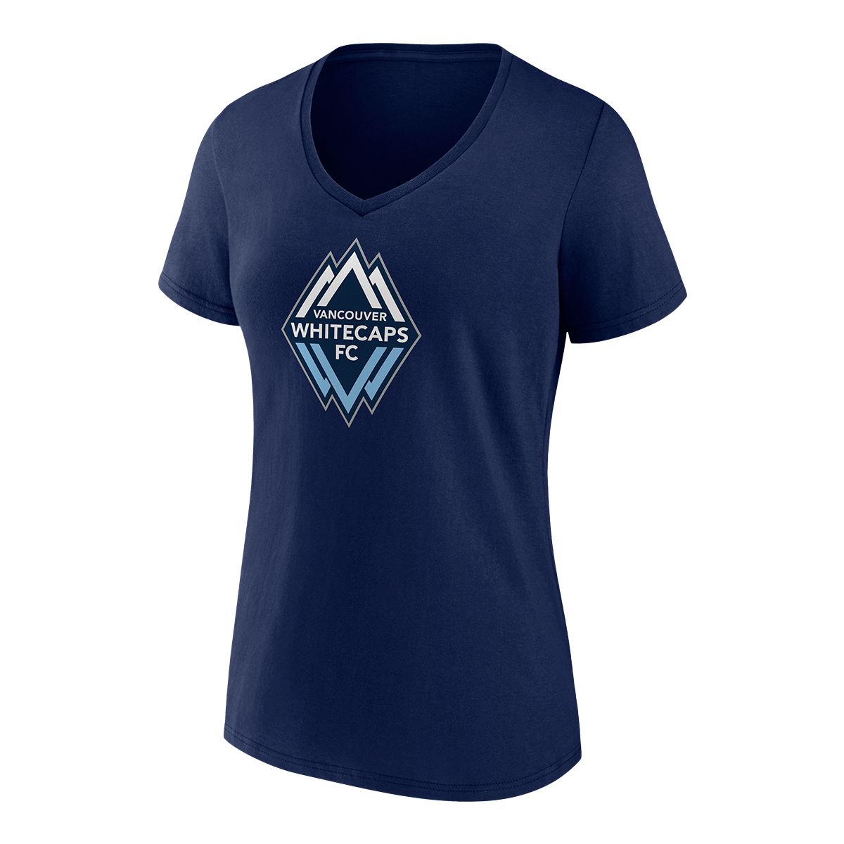 Women's Fanatics Branded Navy Toronto Blue Jays Official Logo V-Neck T-Shirt Size: Extra Large