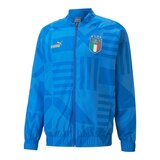 Italy PUMA Prematch Jacket Front_Angled_Left