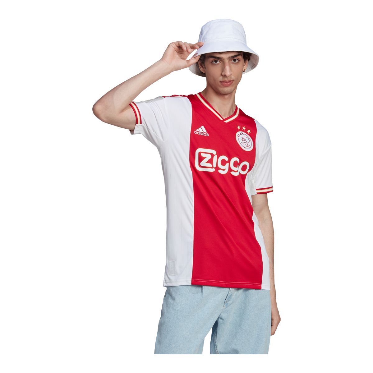 AFC Ajax 2022/23 adidas Men's Replica Soccer Jersey, Football