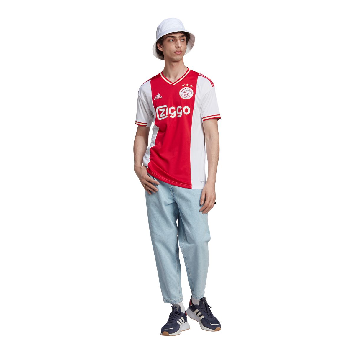 AFC Ajax 2022/23 adidas Men's Replica Soccer Jersey, Football