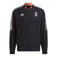 Juventus F.C. adidas Anthem Jacket Front_Flat