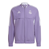 Real Madrid adidas Anthem Jacket Front_Flat
